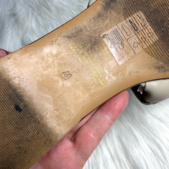 H&M Tan Braided Slide Sandals - Picture 4 of 9